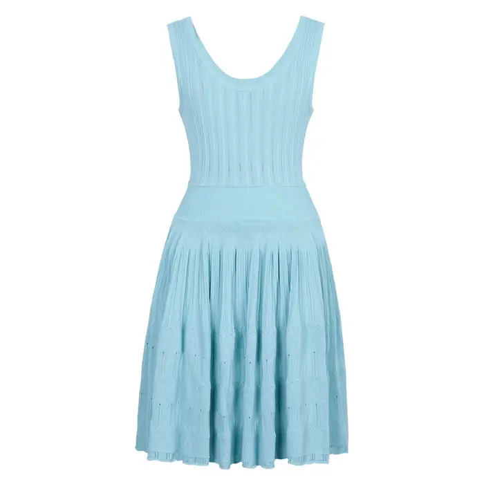 Robe élégante pour femme de marque de luxe parisienne, sexy, décontractée, pour soirée, sans manches