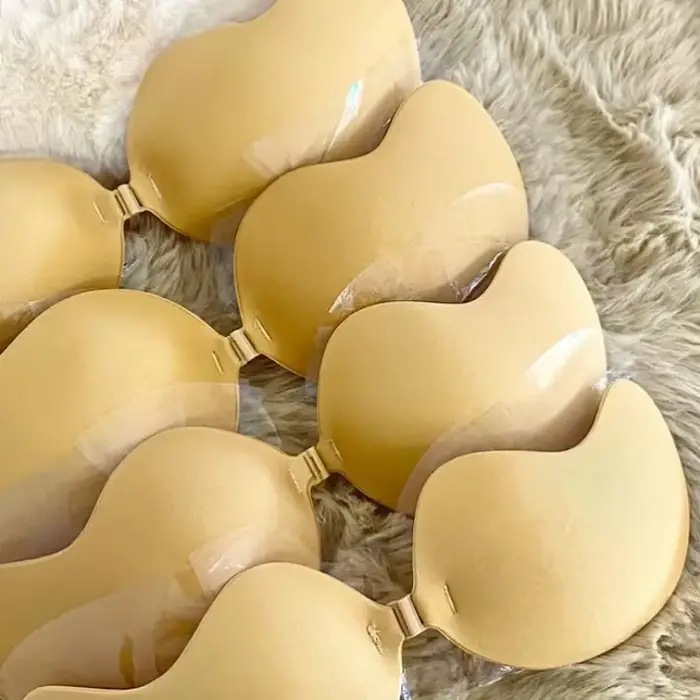 Dámská krajková podprsenka bez ramínek, prodyšné spodní prádlo, bezešvé, sexy, barva jednobarevný, neviditelné, letní
