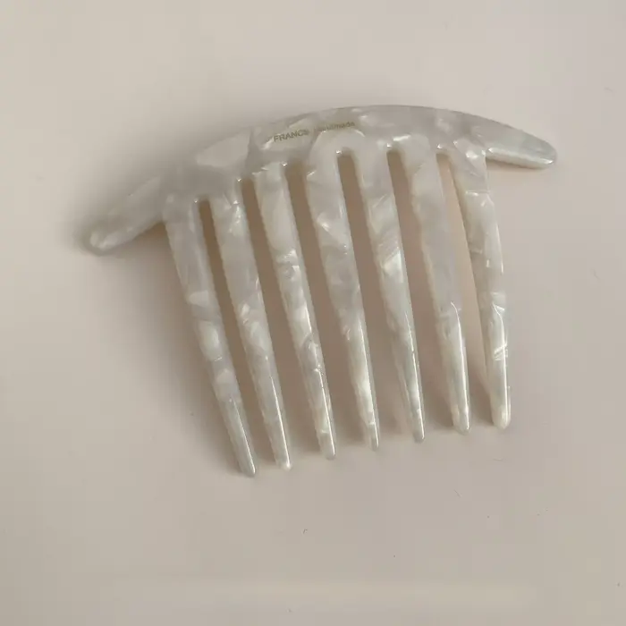 Épingle à cheveux française en forme de U, avec peigne à tête de boulette de viande, moderne, Simple