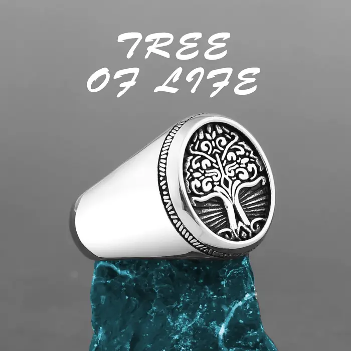 Vikingský prsten z nerezové oceli