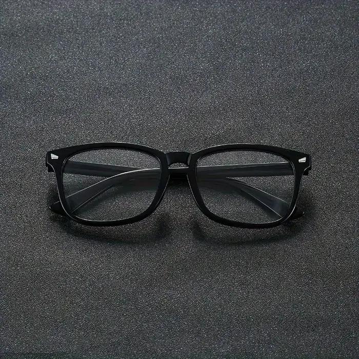 Lunettes Anti-lumière bleue à rivets carrés, 1 pièce, pour les déplacements quotidiens, lunettes à l