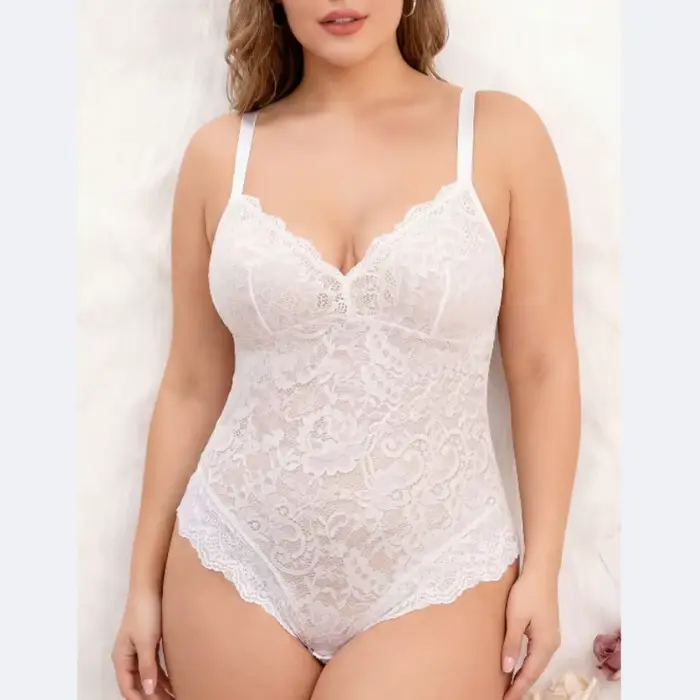 Dámské krajkové body velikost L