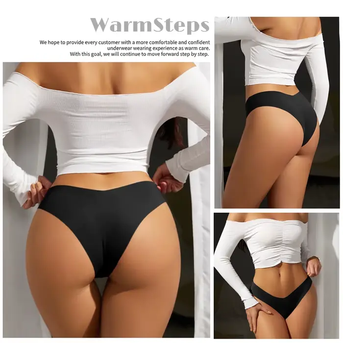 Sexy bezešvé kalhotky typu V pro ženy, nízký pas, těsné kalhotky pro ženy, pevné, jednoduché oblečení pro dámy, šortky M-XXL