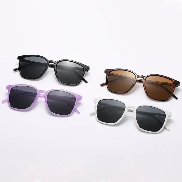 Lunettes de soleil carrées vintage tendance pour femmes, lunettes de soleil de marque de luxe, lunet