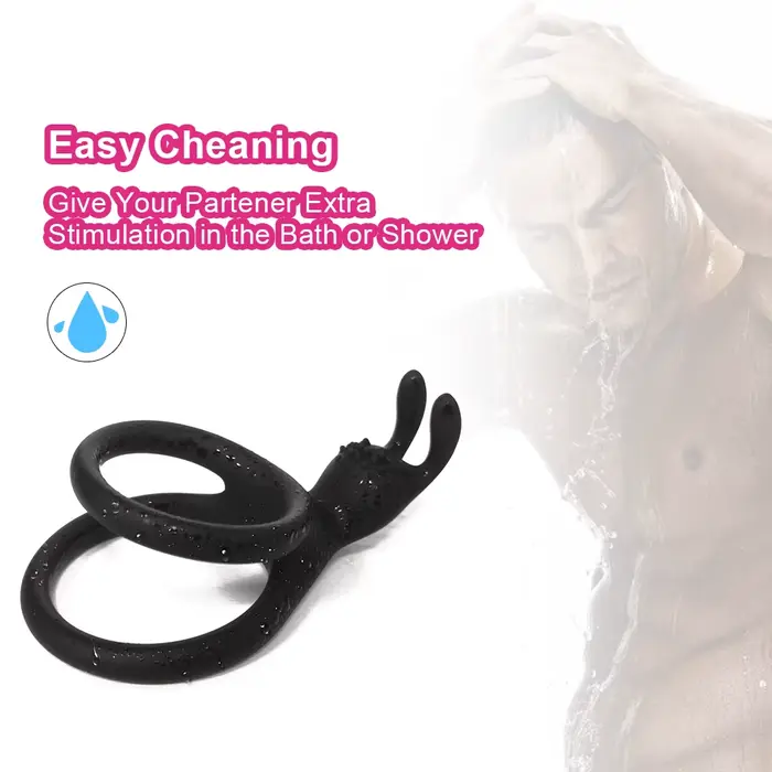 Anneau pénien en silicone pour couples adultes, anneaux de pénis, éjaculation retardée, mâle, mastja