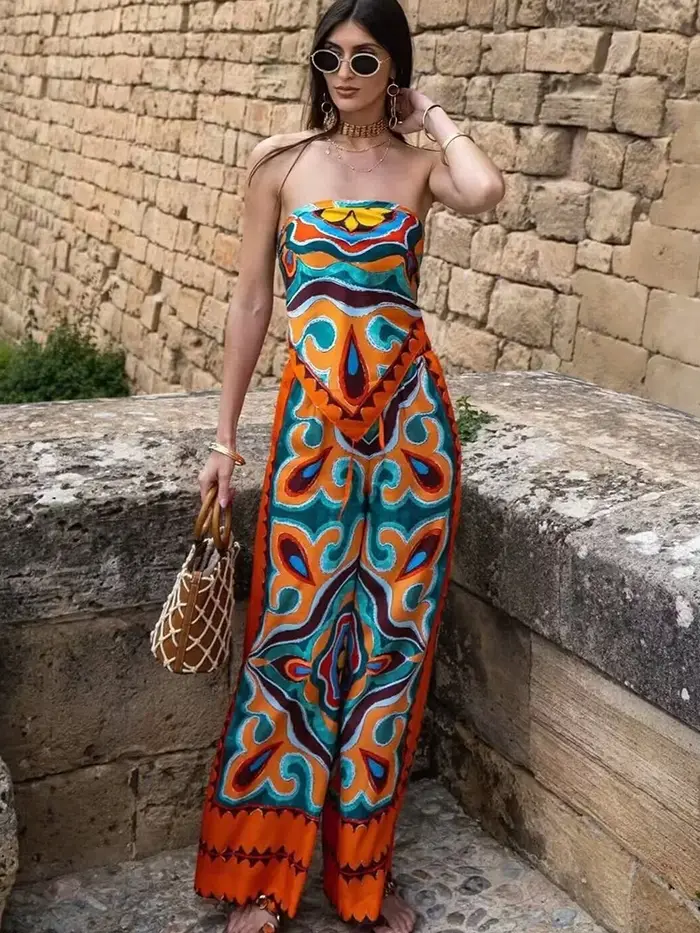 Dvoudílný vintage set pro ženy