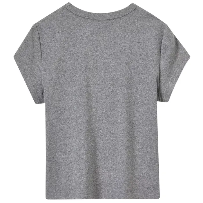 T-shirt à manches courtes pour femme SENTUBILA, collection Printemps-Été 2026, broderie tendance, tr