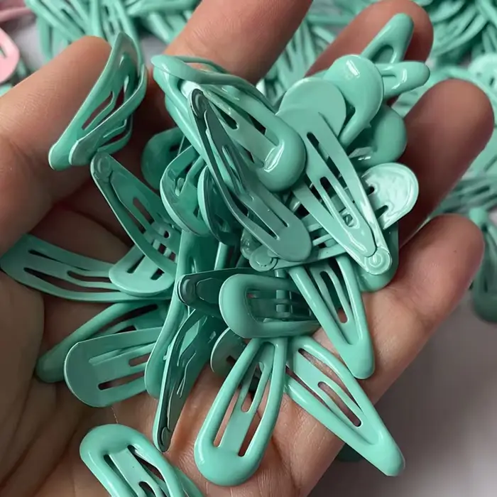 Pinces à cheveux BB colorées en forme de goutte d'eau pour enfants, 20 pièces/lot, 3cm, jolies éping