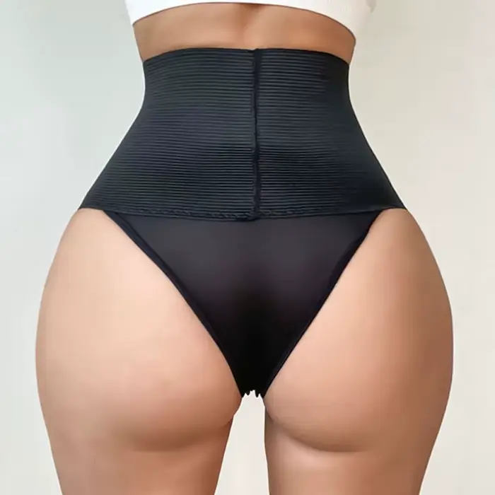 XS-2XL femmes taille haute minceur culotte hanche ascenseur dames slips confort élastique intimes Shapewear tongs