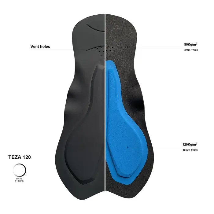 SPEXCEL-Pantalon à Bretelles Cargo Thermique Smile avec Poche Latérale, Coussretours Haute Densité,