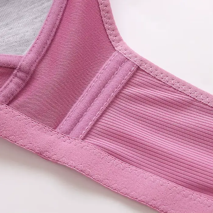 Soutien-gorge d'allaitement sans armatures, soutien-gorge à couverture complète, effet de moulage et