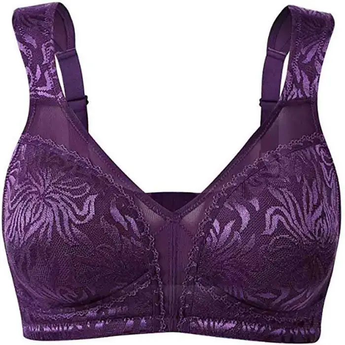 Soutien-gorge femme Lingerie grande pleine tasse soutien Bralette sans fil Sexy brassière BH hauts grande taille B C D E F G H tasse