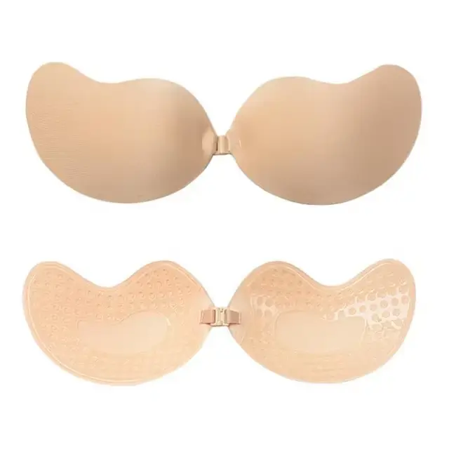 Soutien-gorge sexy pour femme, soutien-gorge invisible push-up, soutien-gorge auto-adhésif en silico