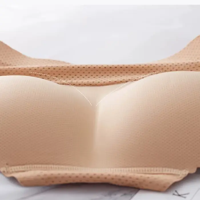 Ženy pasu tvarování trojúhelník kalhoty prodyšné Booster Hip výtah kalhotky polstrované houba Shapewear zadek falešný zadek slipy