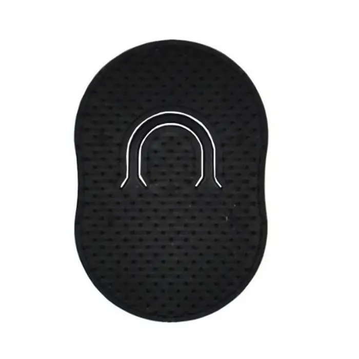 Brosse à cheveux de poche multifonctionnelle, petit peigne léger avec poignée de paume, brosse de Ma