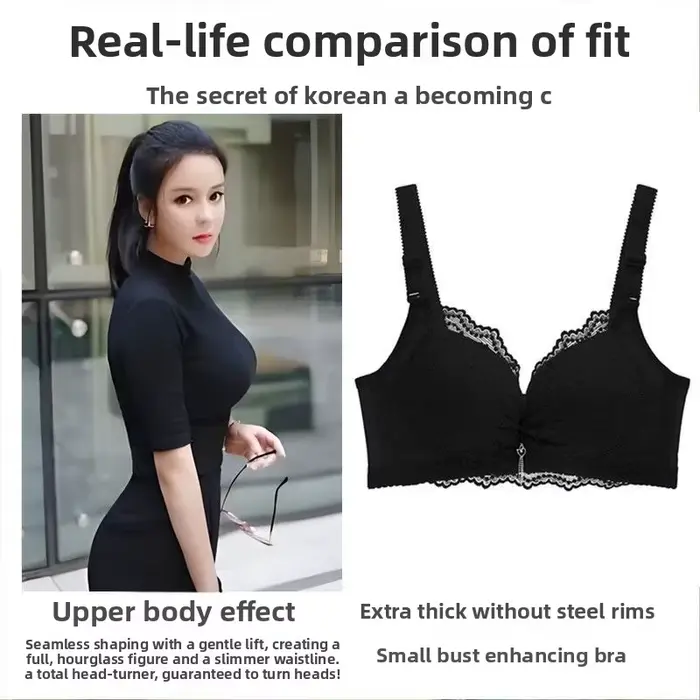 12cm ultra push-up podprsenka pro malá prsa, push-up podprsenka bez kostice a bezešvý s boční podporou, sexy decrote booster pro ploché prsa