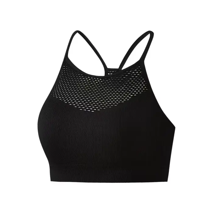 Camisole femme de style bohème - 92.0% Nylon ; 8.0% Élastique ; Support moyen en tissu tricoté, sans