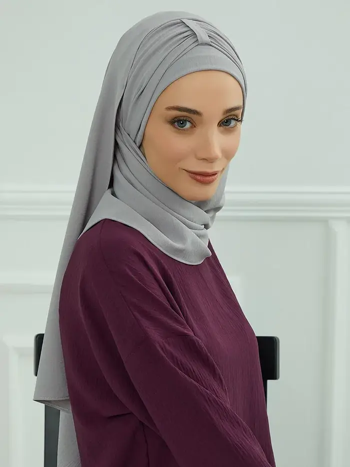Velká jednobarevná muslimská čepice