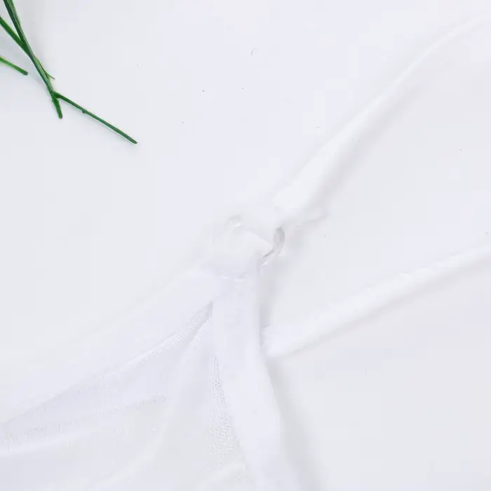 Strings transparents en dentelle pour femmes, sous-vêtements sexy, entrejambe ouvert