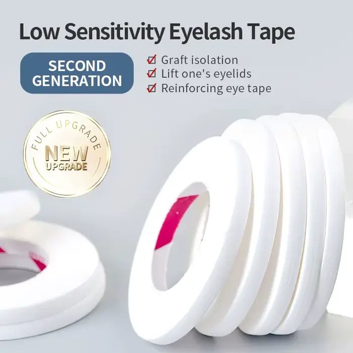10/20 pièces 4mm bande d'extension de cils cils Perming ruban adhésif étroit cils levage bandes micr