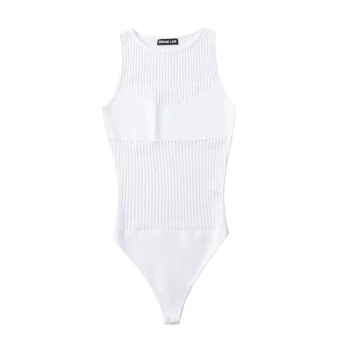 body sexy a klub pletený elastan a hedvábí pro ženy s elegantním střihem a slim fit speciální příležitosti