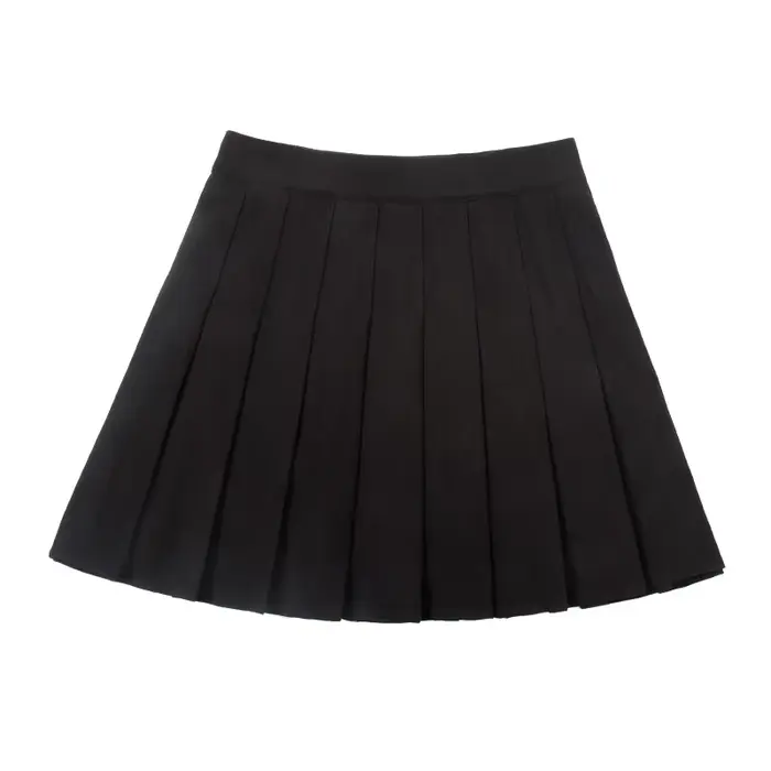 Sans Shorts femmes jupes taille haute a-ligne femme jupe plissée mode d'été femme Mini Harajuku dame