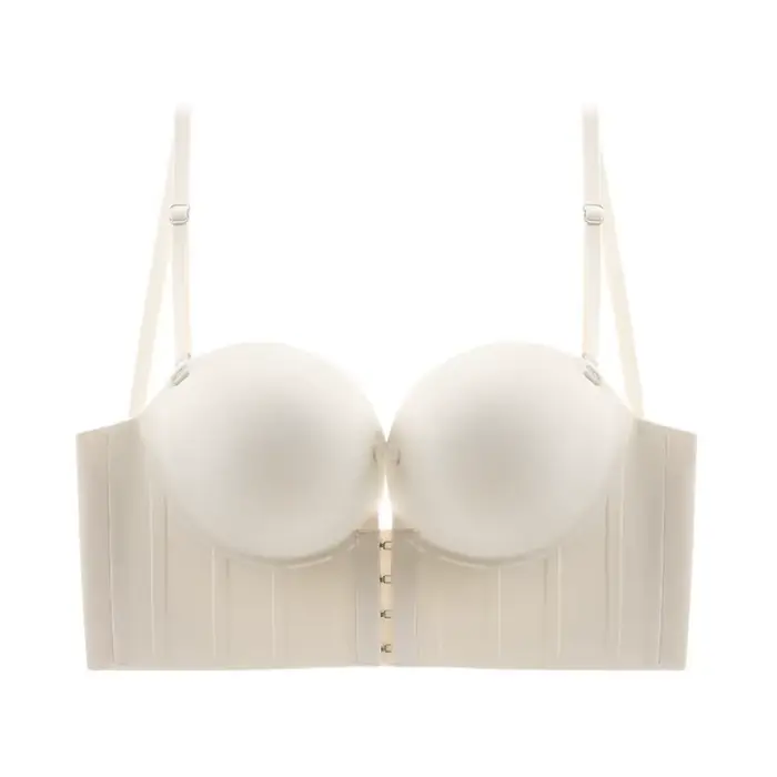 Soutien-gorge sans bretelles Beauty U Back Push Up, anti-affaissement, invisible, avec coussinets ép