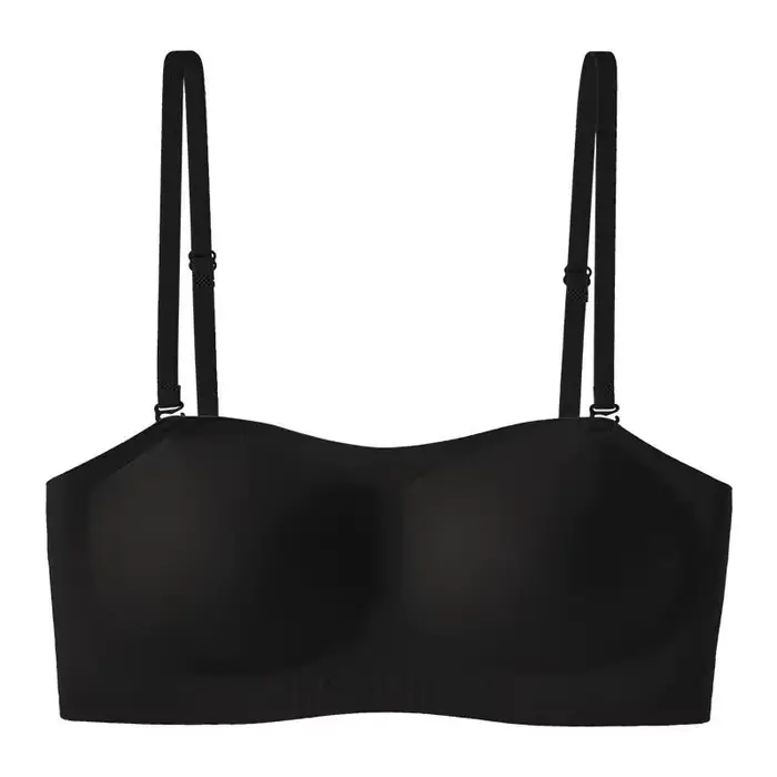Soutien-gorge sans bretelles pour femme avec petite poitrine, push-up, antidérapant et antichute, so