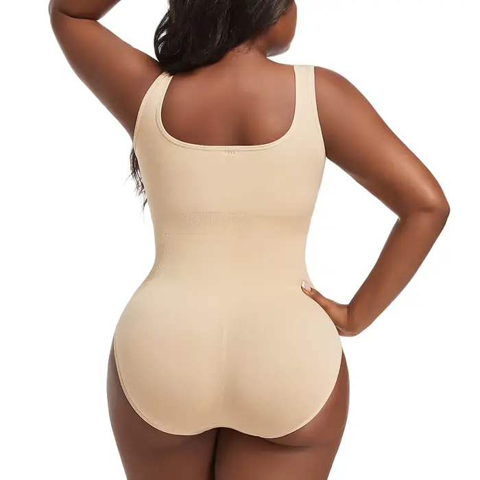 Dámské polyamidové a elastanové kombinézy, XL-5XL fit body, minimalistický a pohodlný fitness oděv pro všechna roční období