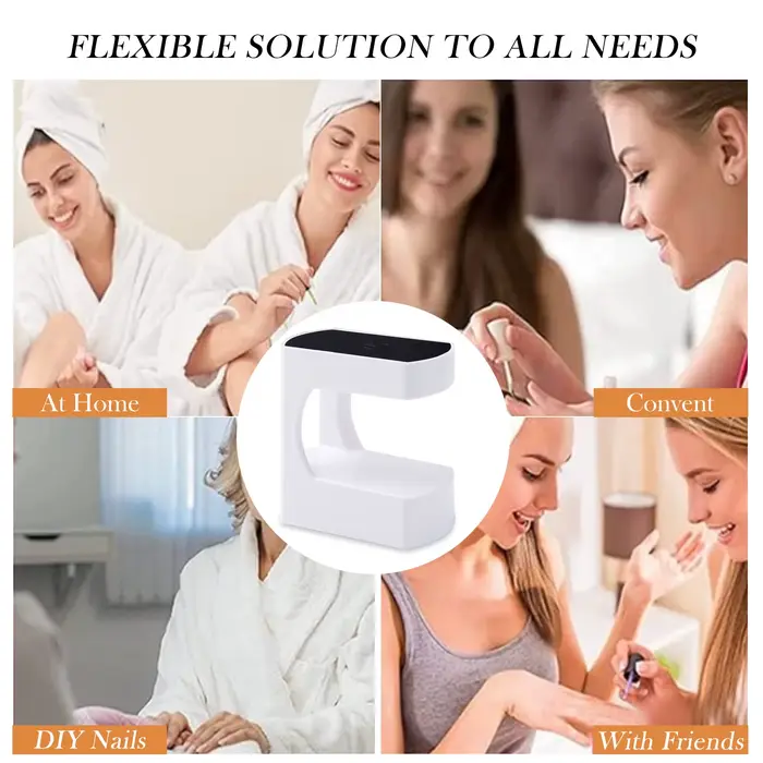 Mini lampe à ongles USB LED et UV, Machine de manucure pour le durcissement du vernis Gel, sèche-ong