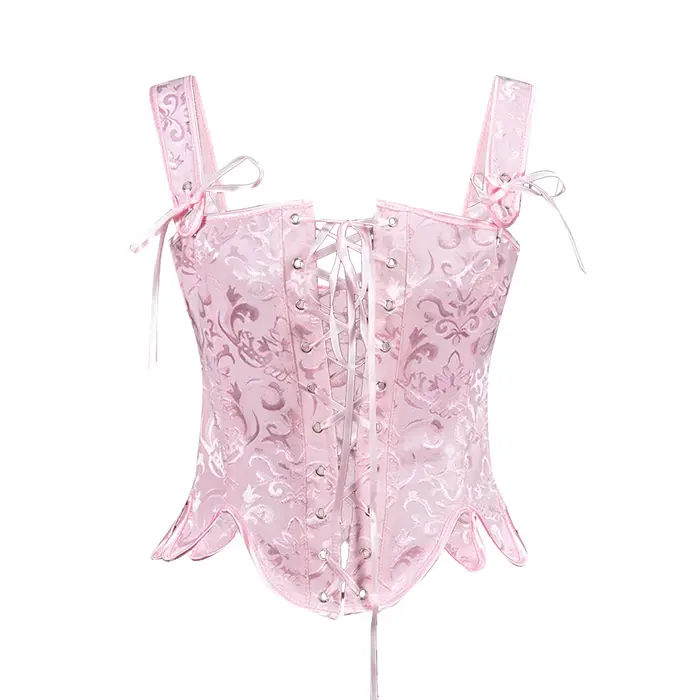 Steampunk korzet pro ženy vícebarevné Bustier aplikované pet zvláštní příležitosti