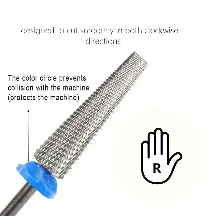 Forets à ongles Super longs en carbure de 24mm, accessoires de perceuses électriques, outil de manuc