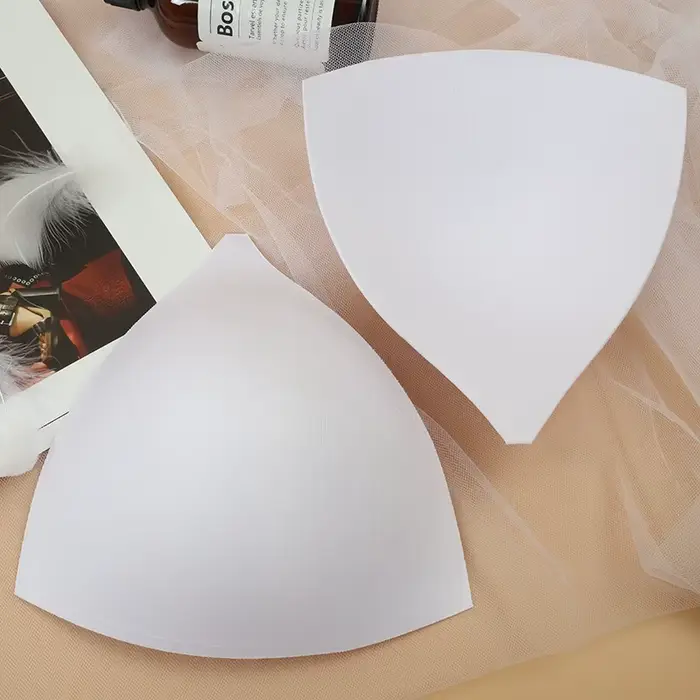 Bílá trojúhelníková podprsenka, prošívání na hrudi, DIY výkon, namočené plavky spodní prádlo, bikiny, svatební šaty, velké velikosti XS-XXXL, velkoobchod, 7