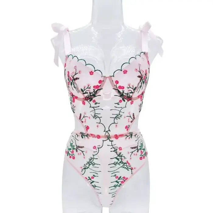 Toucheart Dámská podprsenka a kalhotky set Lingerie pro ženy sexy oblečení sada
