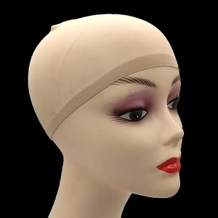 1/6/12 sacs maille en Nylon ventilé bas nu bonnet de perruque filets à cheveux extensible extrémité 