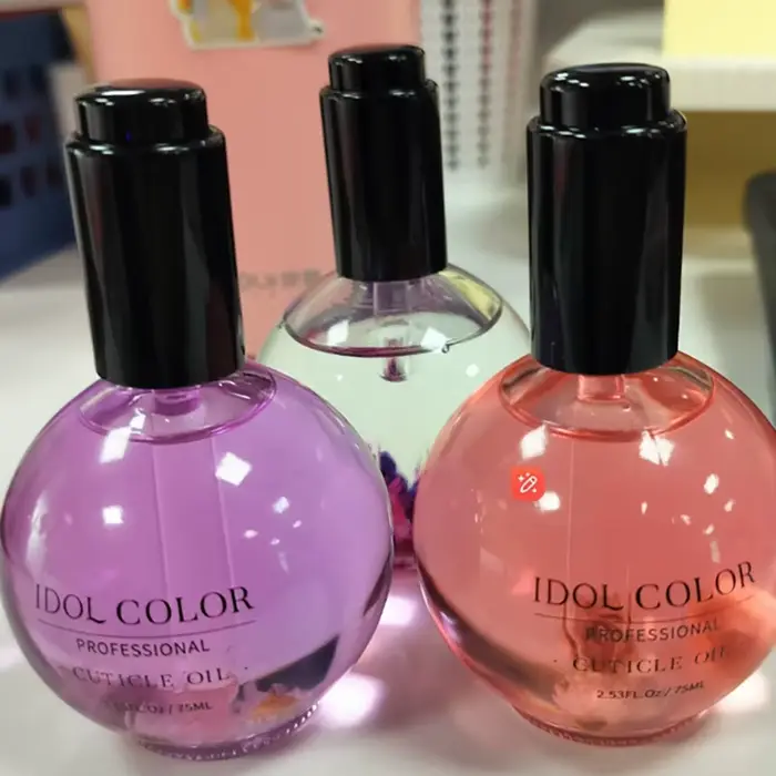 Huile pour cuticules IDOL COLOR, 2,56 FL Oz, répare et restaure les cuticules - Traitement spa biolo