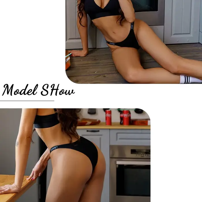 Culotte brésilienne en coton pour femmes, sous-vêtements respirants, taille basse, couleur unie, haute élasticité pour occasions quotidiennes et spéciales
