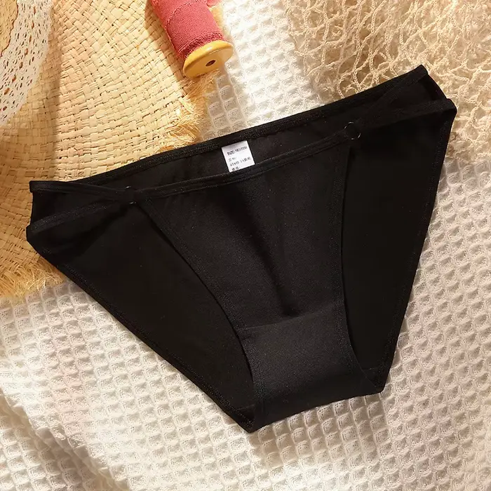 Japonské bavlněné kalhotky pro ženy, sexy spodní prádlo, pevné, nízký pas, bezešvý, pohodlné, nová kolekce