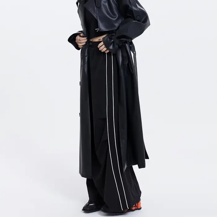 Jupes Maxi pour femmes, Harajuku Y2k, droites, Chic, assorties avec tout, taille basse, vêtements St