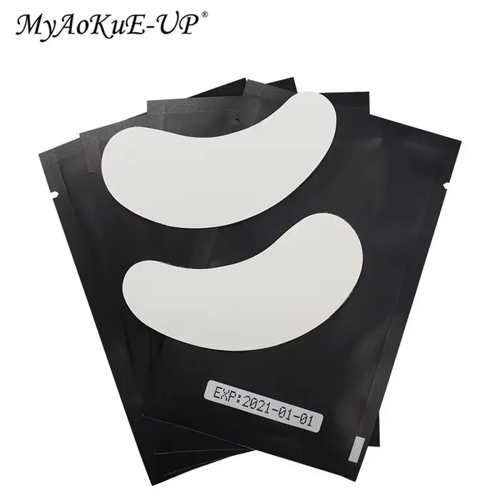 Patch de Gel pour coussinets de cils, 50/100 paires, pour greffage d'extension de cils, conseils pou