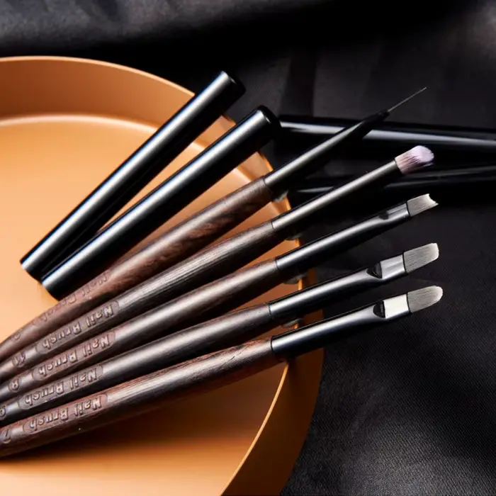 Pinceaux à dessin pour ongles, pour manucure, lignes, peinture dégradée, Extension de GEL UV, stylo 
