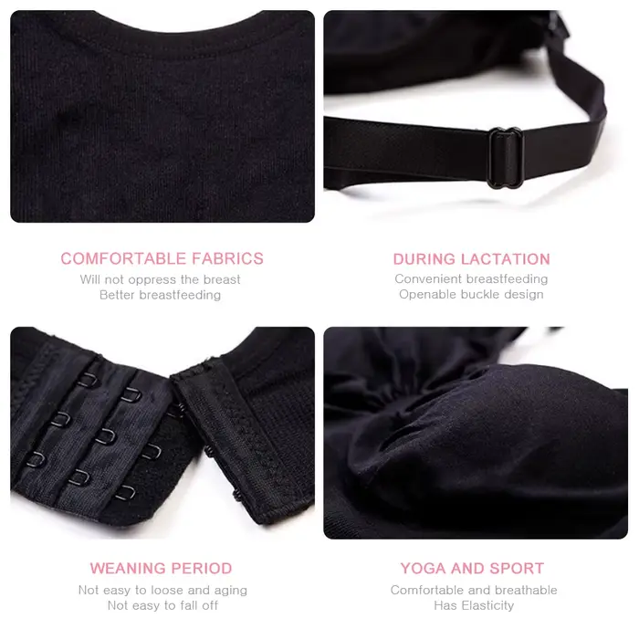 Soutien-gorge de maternité pour tire-lait, soutien-gorge d'allaitement spécial, vêtements de grossesse, soutien-gorge de pompage d'allaitement, peut porter toute la journée