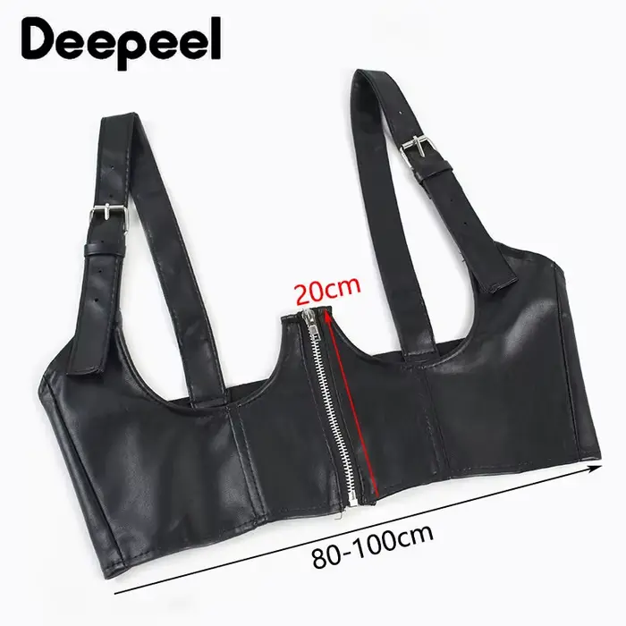Bretelles noires avec cummerbunds décoratifs pour femmes, ceinture sexy, style gothique chic, accessoire mode punk, élégance et audace