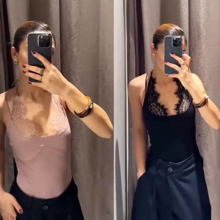 Nouveauté 2026 Combinaison Body Femme d'été en dentelle patchwork, coupe ajustée, sexy, dos nu, pour les vacances, style fourreau