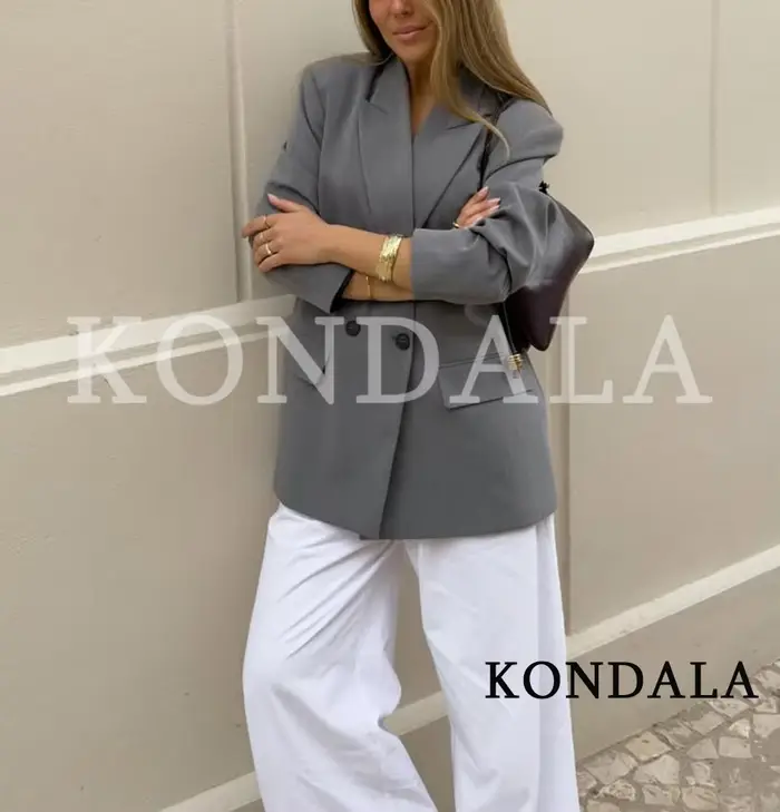 KONDALA Elegantní Dvouřadové Sako pro Ženy