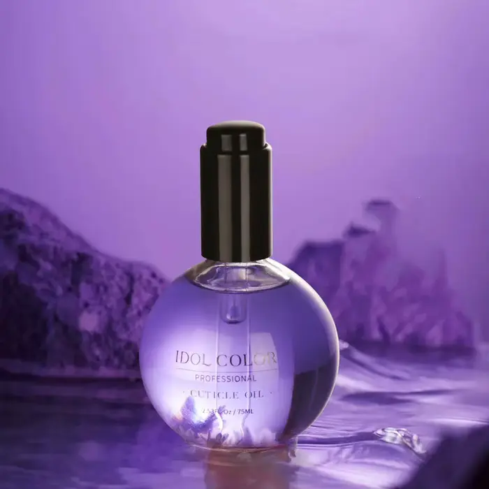 Huile pour cuticules IDOL COLOR, 2,56 FL Oz, répare et restaure les cuticules - Traitement spa biolo