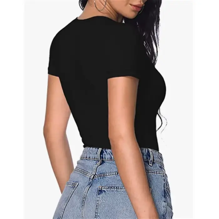 Body s krátkým rukávem a výstřihem do V pro ženy, sexy rompers, body shapers, buben kostým, kombinézy, nové, 2024