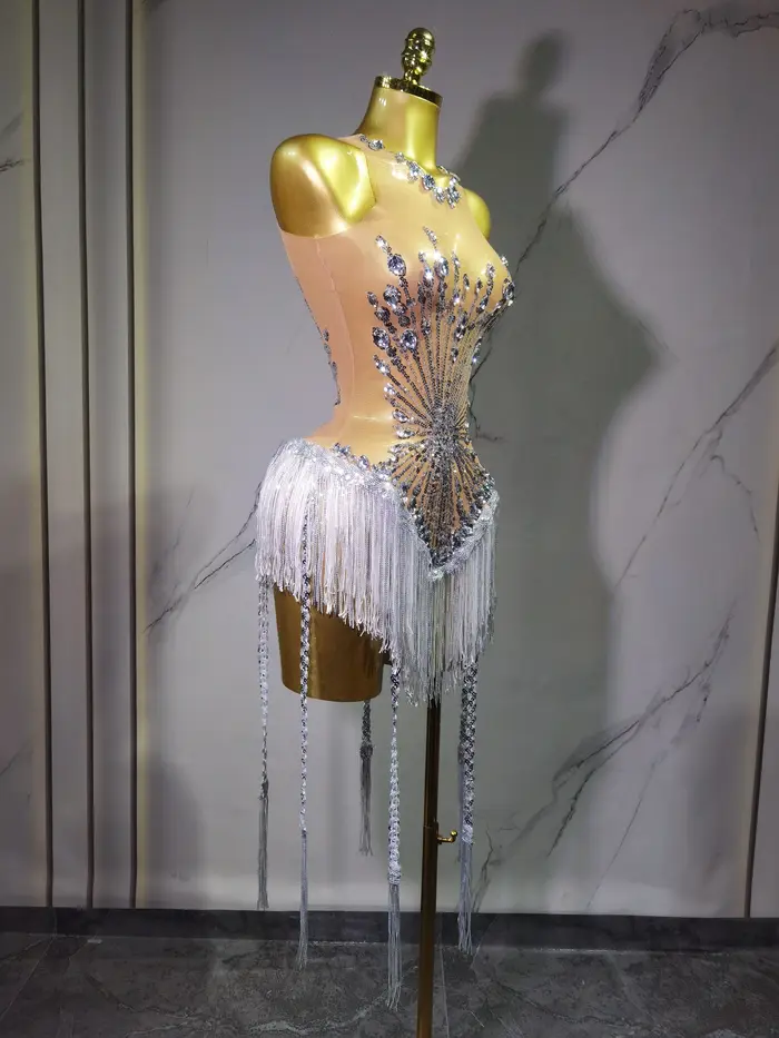 Dámské Rayon Fringe kombinéza Moderní tanec příležitosti Večerní představení