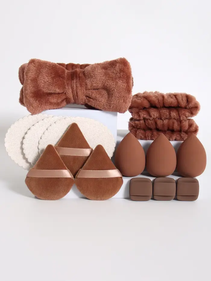 Éponge de maquillage bouffante pour le visage, éponges de fond de teint Beauty Egg, éponges bouffant