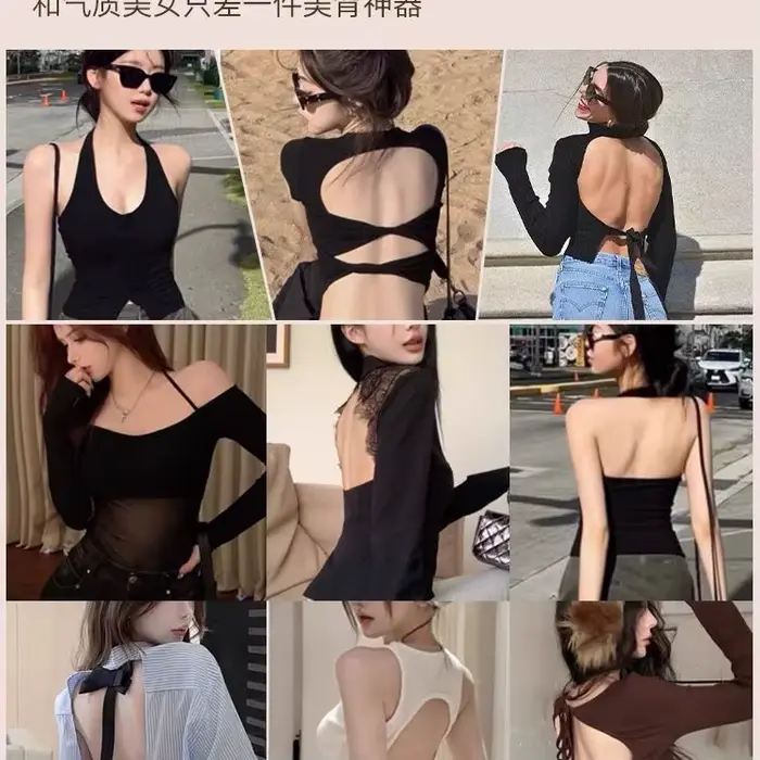 Soutien-gorge triangulaire push up ultime de 10 cm : crochet sur le devant, décolleté profond et dos invisible - Ascenseur sexy pour petite poitrine, confort d'été